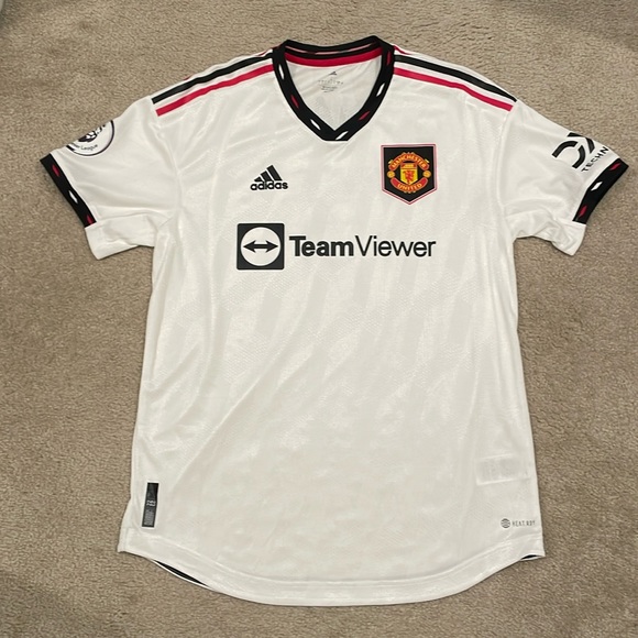 adidas Other - Cristiano Ronaldo Manchester United adidas 22/23 Away Jersey Men L NWOT never wo
